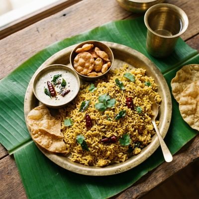 Classic Kandi Podi Rice with Ghee
