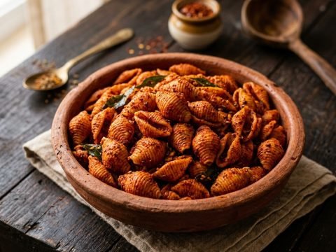 Karam Gavvalu (Spicy Shells)