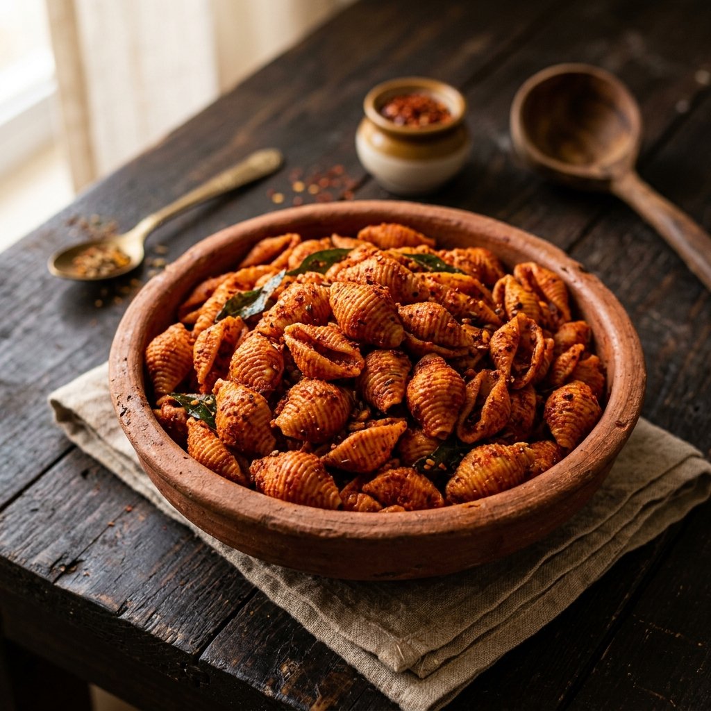 Karam Gavvalu (Spicy Shells)