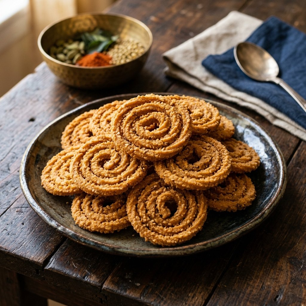 Crispy Murukku Chakralu Savory Snack